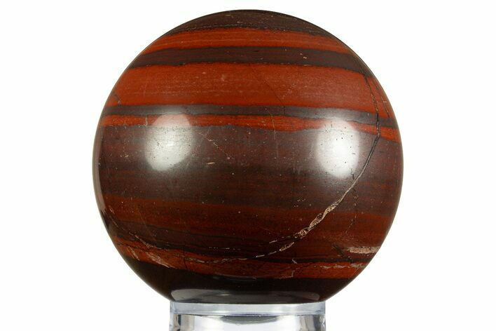 Polished Tiger Iron Sphere - South Africa #330195